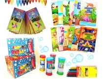 Comprar 25 Livrinhos Colorir E Ativ\u002F25 Cxs Giz Cera\u002F25 Bolha Sabão