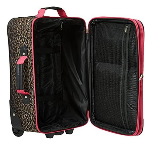 Set Equipaje Rockland Softside Con Manija Y Ruedas
