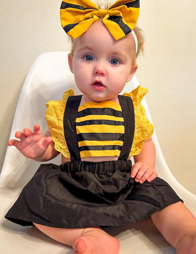 Disfraz De Abeja Para Bebé, Talla De 0 A 24 Meses, Disfraz