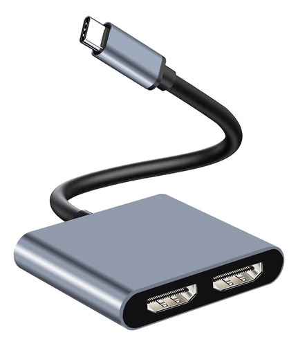 Adaptador De Monitor Dual Hdmi, Gmeaou Usb C A Doble Hdmi 4k