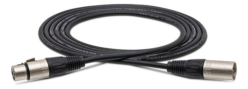 Cable De Audio Digital Hosa, Xlr Macho A Xlr Hembra | Negro