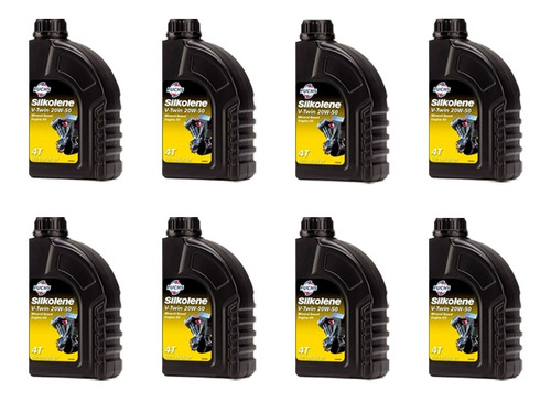 Aceite Mineral X8 20w50 4t Fuchs Silkolene V-twin Siamotos+