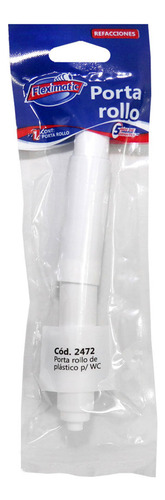 10 Pzs Tubo Porta Rollo De Plastico Para Wc Baño Blanco