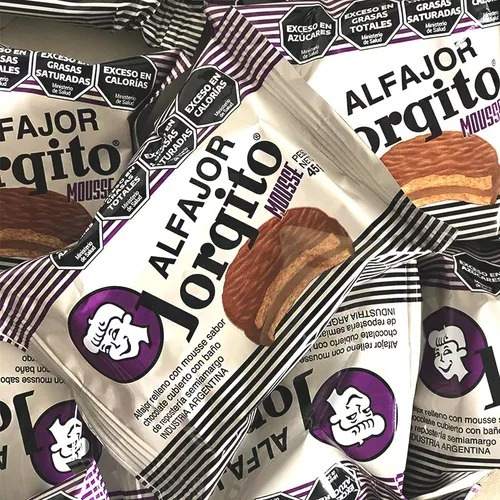 Alfajor Jorgito Mousse 45g X 6 Un