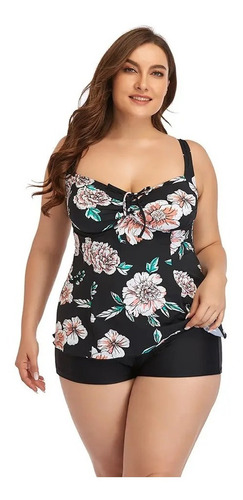 Malla Tankini, Traje De Baño, Talles Grandes 2xl , 3xl ,4xl