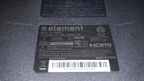 Kit Completo Leds Element Elefw328 Dled32xmdg 2x6 0005 (Usado)