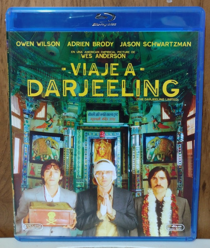 Viaje A Darjeeling Blu Ray Darjeeling Limited Wes Anderson 
