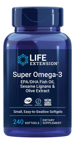 Life Extension - Super Omega-3 Epa/dha Con Lignanos De Sésam