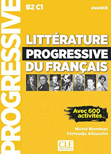 Littérature Progressive Du Français-livre + Cd - Niveau Avancé - Nouvelle Couverture, De Blondeau, Nicole. Editorial Cle Internacional, Tapa Blanda En Francés, 9999