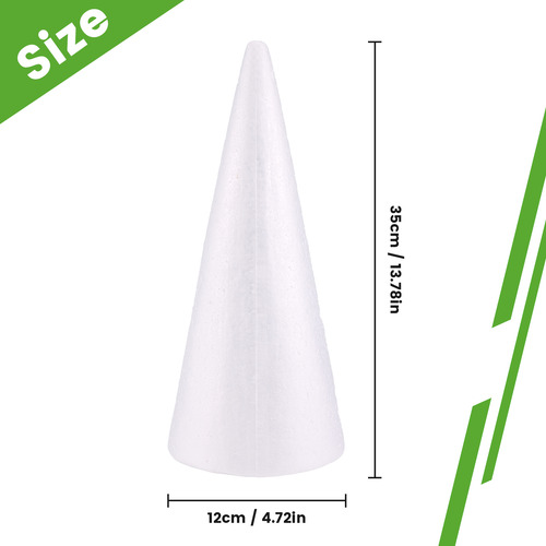Conos De Árbol De Espuma Para Manualidades, Material De Arte