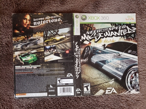 Need For Speed Mostwanted Portada Xbox 360 | MercadoLibre