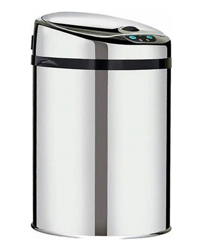 Lixeira Inox Automática Sensor 30 Litros