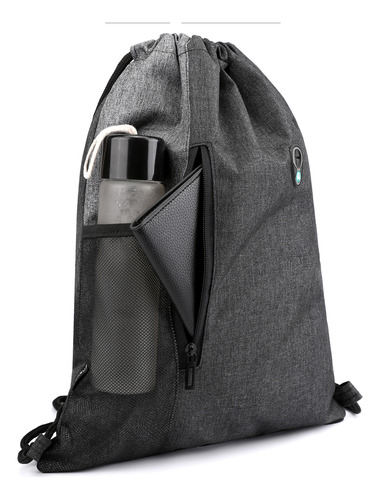 Bolsa De Gimnasio Con Auriculares Jack, Mochila Con Cordón,