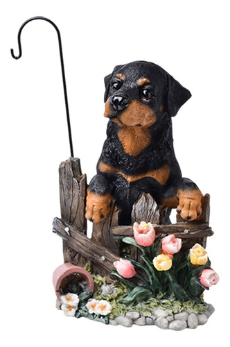 Estatua De Perro Estatuilla Al Aire Libre Adorno De Estilo D