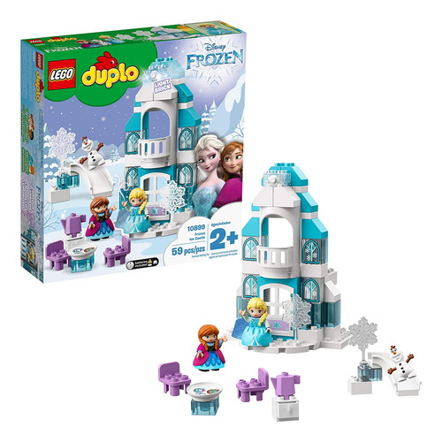 Bloques De Construcción Lego Duplo Disney Frozen Ice Castle