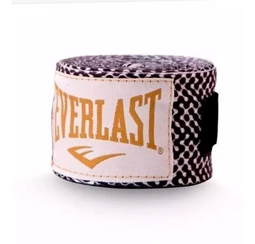 Par De Vendas Everlast Estampado Blanco -negro 3,05 Mts