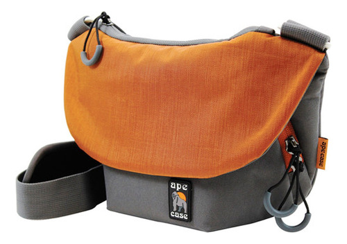 Ape Case Ac560or Compact Tech Messenger Bag (naranja/gris)
