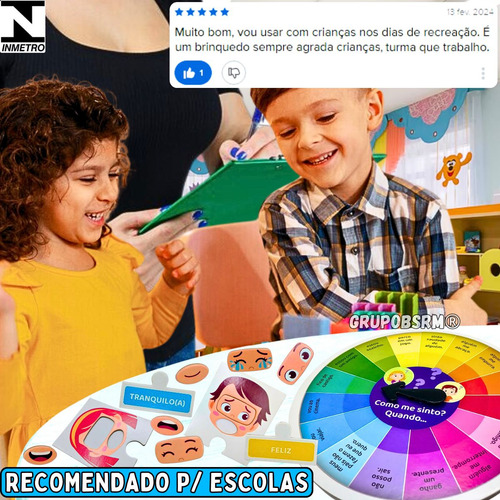 Jogo Das Emoções Ache Encaixe Como Me Sinto Expressão Facial