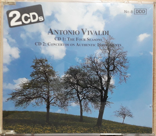 Vivaldi Cd: The Four Seasons / Concertos On Authentic  