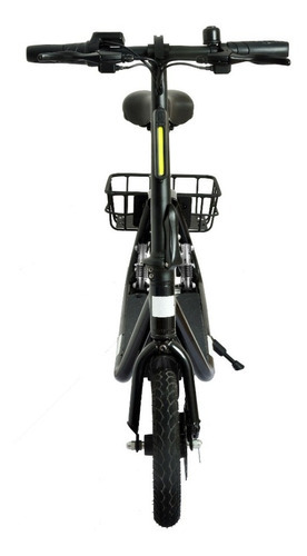 Monopatin Electrico C1 Con Canasto Y Asiento 25 Km/h 380w