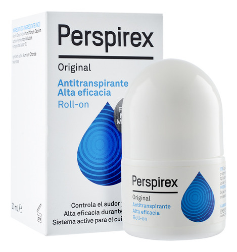 Antitranspirante Roll On Perspirex Original 20ml