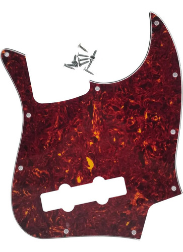 Pickguard Pickguard Bass Style 4 String J Bass Guard Scr...
