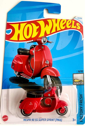 Hot Wheels Vespa 90 Ss Súper Sprint [1966]