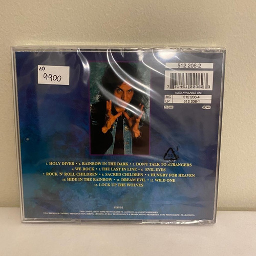 - Diamonds - The Best Of Dio- Cd Versión Estándar 1992 En Caja De Plástico Producido Por Vertigo