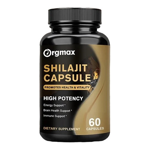 Shilajit Suplemento - Frasco De 60 Capsulas