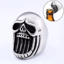 Comprar Anillo Craneo Destapador 316l Acero Inoxidable  Unisex