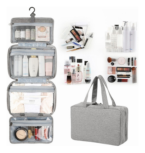 Neceser Profesional Caja Cosmetiquera De Viaje Mujer 4 En 1