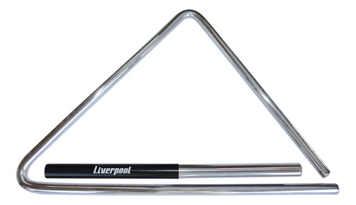 Triângulo De Aço 43cm Para Forró Tf 537 Cromado Liverpool