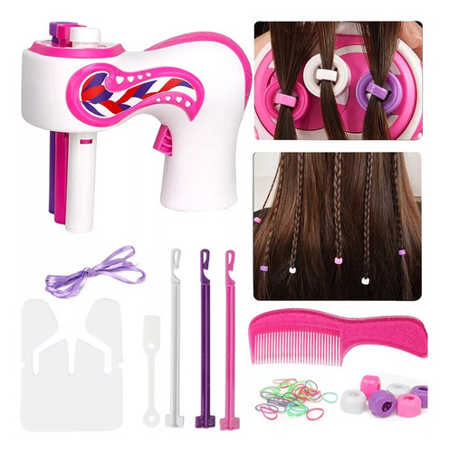 Kit Juguetes Para Trenzar El Pelo De Los Niños Niñas Trenza*