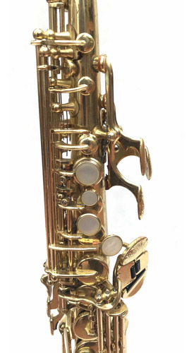 Saxo Soprano Yamaha Yss61 Logo Morado (Usado)