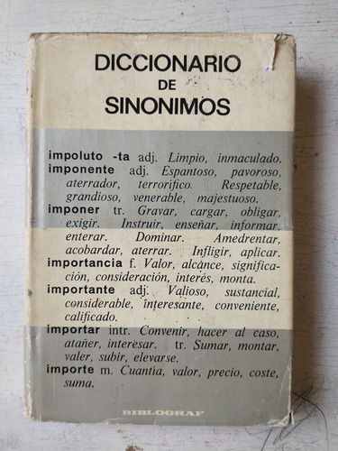 Diccionario De Sinonimos Samuel Gili Gaya