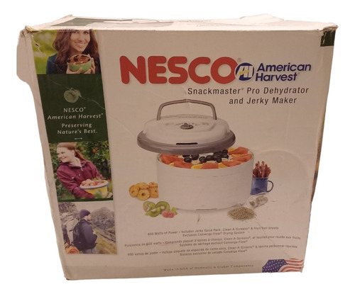 Deshidratador De Alimentos Pro Nesco American Harvest