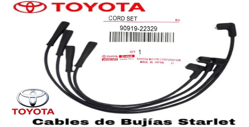 Cables Bujias Toyota Starlet 1.3 1992 - 1999 90919 - 22327