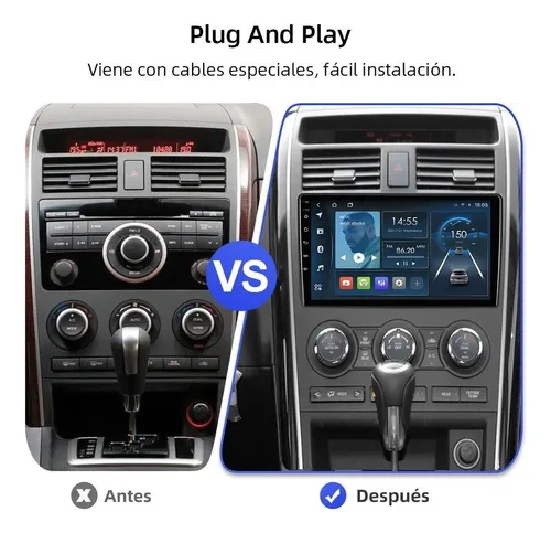 Auto Estéreo 1+32g For Mazda Cx9 2007-2015 Gps Wifi Bt Fm