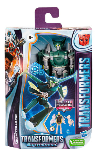 Transformers Toys Earthspark Deluxe Class Terran Nightshade