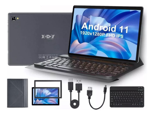 Tablet Xgody Hd 10.1 64gb +4gb Memoria Ram Teclado Bluetooth