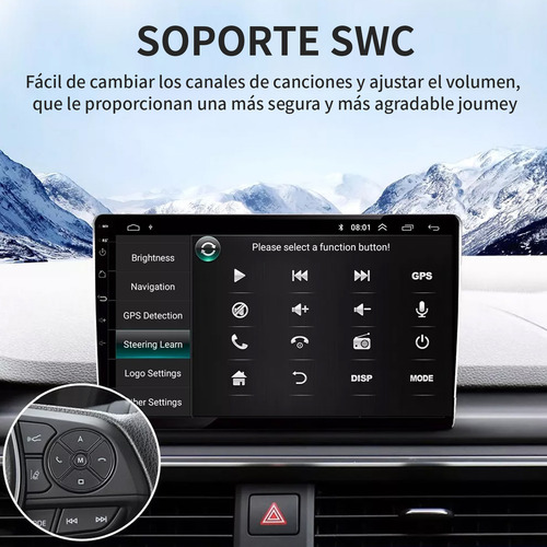Auto Estéreo 4+32 Gb Android Gps Jetta Mk6 Bora Tiguan Vento