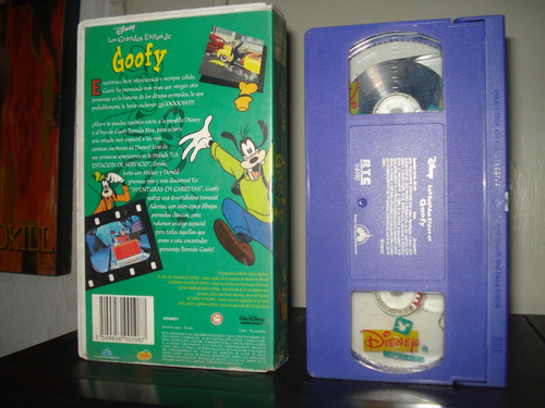 Pelicula Vhs Los Grandes Éxitos De Goofy Walt Disney (Usado)