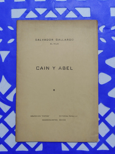 Salvador Gallardo. Caín Y Abel. Firmado  (Reacondicionado)