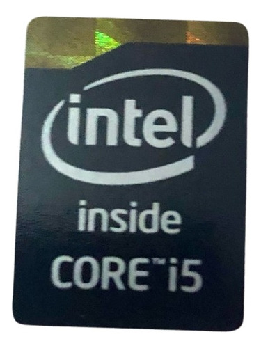 Sticker Intel Core I5 Extreme Edition 4ta Y 5ta Generación