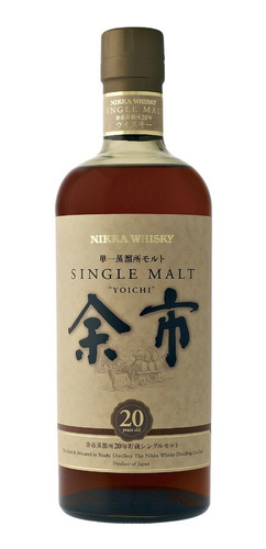 Nikka Whisky Single Malt  Yoichi , 20 Años, 52% Alc, 700ml
