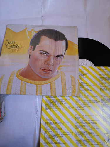 Juan Gabriel Pensamientos Disco De Vinil Original Con Insert