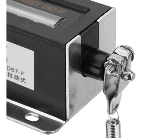 .. D67f - Contador Mecánico De 5 Dígitos, Reiniciable