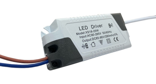 Imagem 1 de 3 de 10 Driver Reator Fonte Led P/ Plafon 18w A 24w (25w) Bivolt