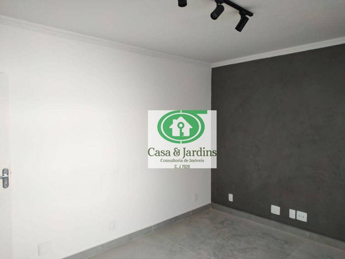 Imagem 3 de 6 de Sala Comercial À Venda; 32 M²; R$ 140.000,00 - Macuco - Santos/sp - Sa0174