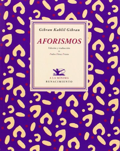 Libro Aforismos - Gibran De Gibran Gibran Kahlil Libreria Y
